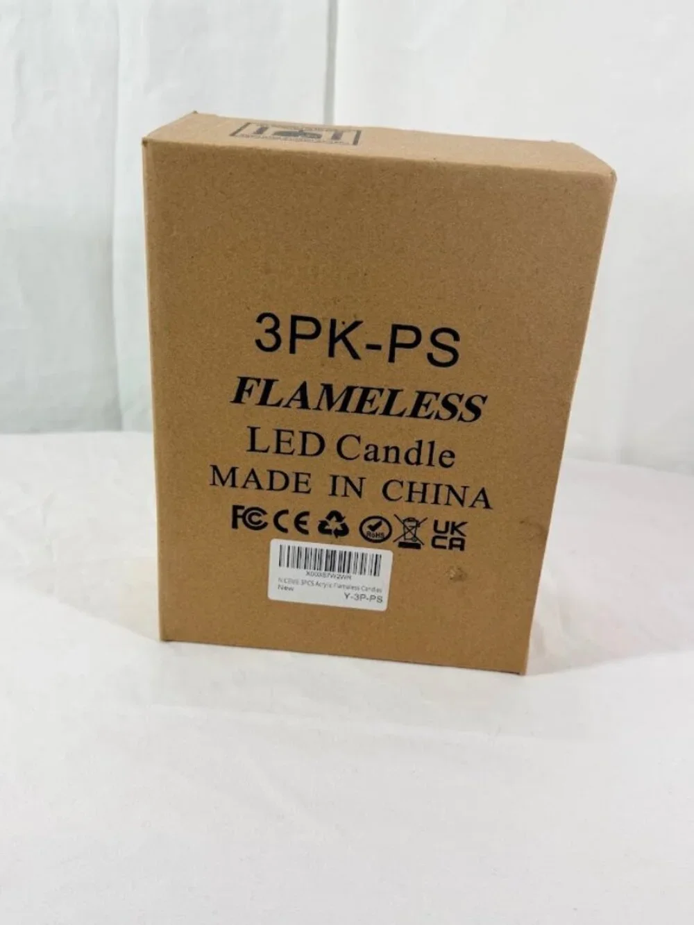Flameless Candles Battery Operated with Remote Timer, Acrylic Flickering LED